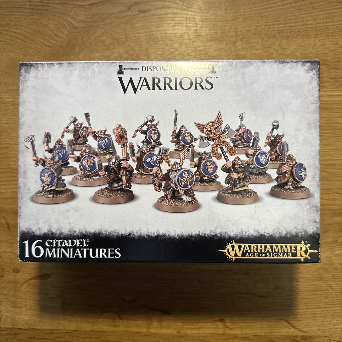 Warhammer Fantasy - Dwarf / Dispossessed Warriors Regiment - OOP