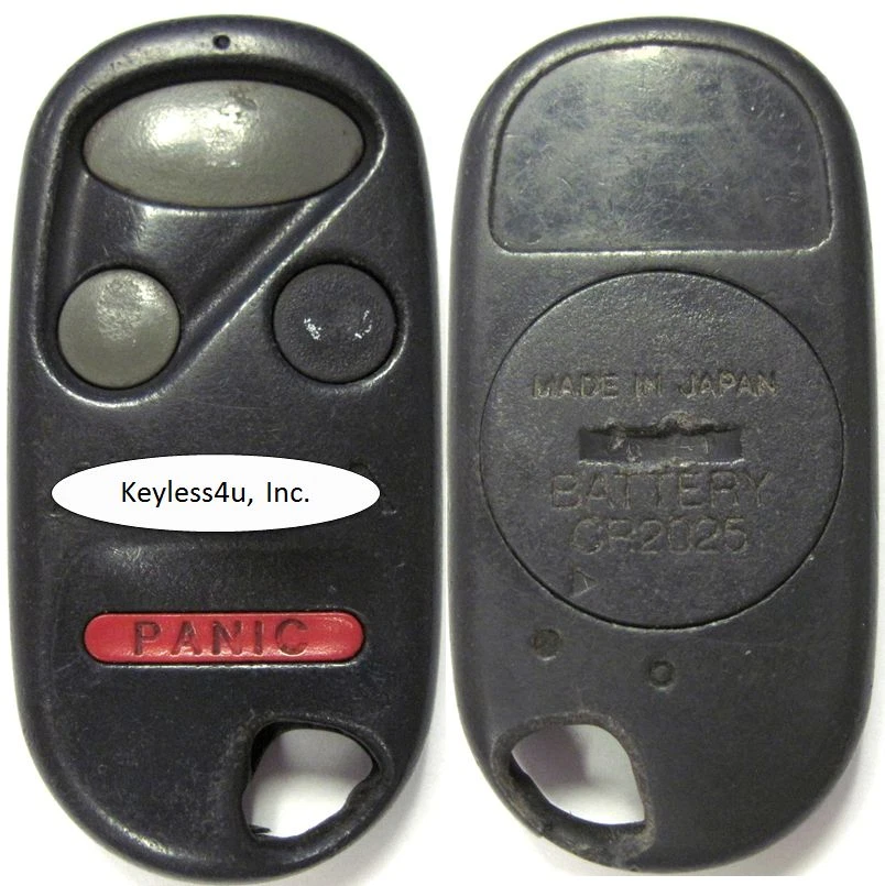 OEM ACURA INTEGRA 1999 keyless entry remote transmitter A269ZUA108 car key fob - Image 2 of 4