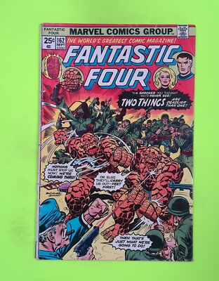 Fantastic Four #162 Vol. 1 1975 Marvel Comics 1st App Low Grade J15-89