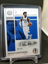 Wesley Matthews 2017-2018 Panini Encased Dallas Mavericks #/99