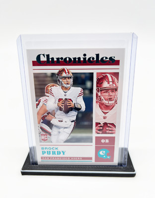 Panini Chronicles Football 2022 RC Rookie Brock Purdy Grün Türkis Blau #41