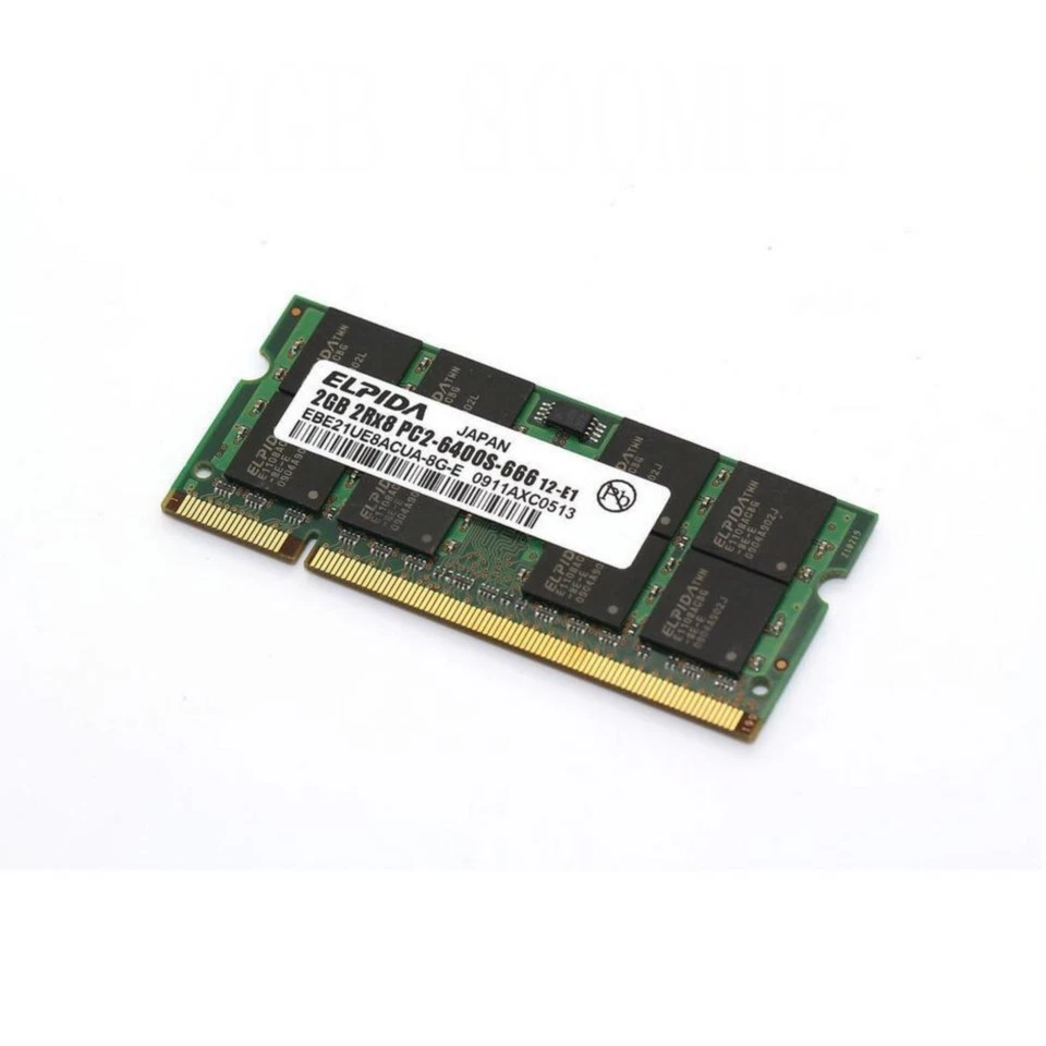 2GB ASUS EEE PC 1000/1000H Netbook Notebook DDR2 PC2-6400S Laptop RAM Memory - Image 4 of 4