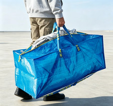 IKEA ZipStorage bag for cart, blue, 28 x13 x11 " 20 gal 55lb loading