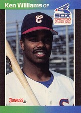 Ken Williams 1989 Donruss 337 Chicago White Sox Baseball Card