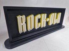 Listing image for Rock-Ola Jukebox - 3D Shop Display Collection Sign Collectors Display