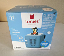 Tonies Toniebox Baby Blue Starter Set Includes Original Tonie Figure Open Box