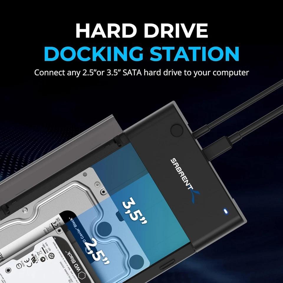 High-Performance USB 3.0 SATA Docking Station for Efficient Data Transfer - 20Tb - Image 4 of 4