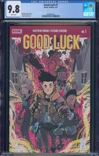 Good Luck #1 CGC 9.8 White Pages Cover A Boom Studios 2021 First Printing Graded