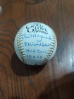 Bill Mazeroski Autographed Gold Glove Baseball W/ 3 inscriptions JSA