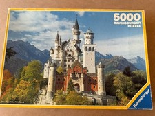 Ravensburger Puzzle 5000 pezzi Castello di Neuschwanstein del 1987 - 17 412 6