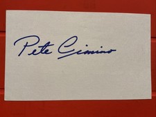 Pete Cimino 🔥🔥🔥🔥MLB: 1965 Minnesota Twins 🔥🔥🔥🔥🔥🔥🔥Autograph ⚾️⚾️