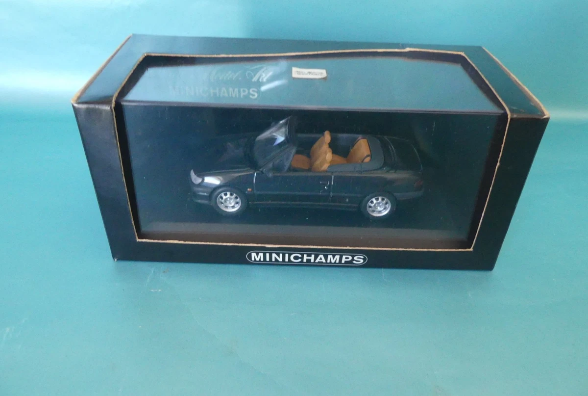 Minichamps 1/43 Peugeot 504 Cabriolet - Série Limitée Blanche 2640 Ex - Boîte D'origine