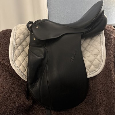 Passier Nicole Grand Gilbert Dressage Saddle 17 Seat Size Long Flap (17)