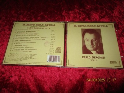 CD-CARLO BERGONZI--Tenor--VOL.II--IL MITO DELL''OPERA--Gut !--
