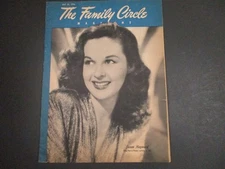 The Family Circle Magazine July 26 1946 Susan Hayward No Label VTG