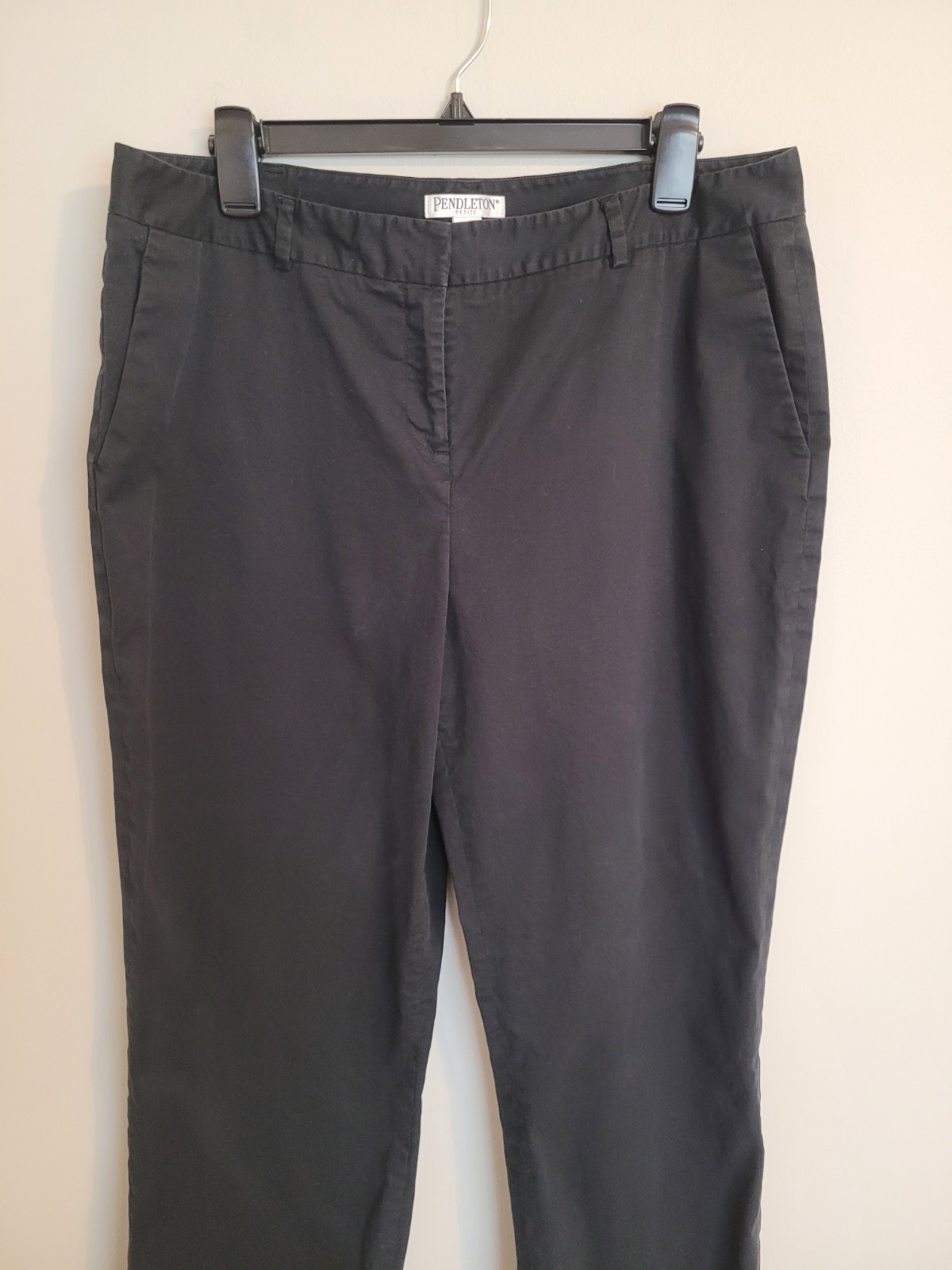 Pendleton Black Trouser Pants Stretch Cotton Wome… - image 2