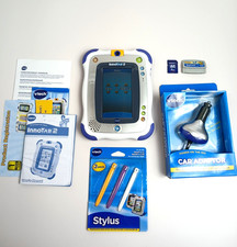 Vtech Innotab 2 Educational Learning Tablet Stylus Game Car Adapter 4Gb SD Card