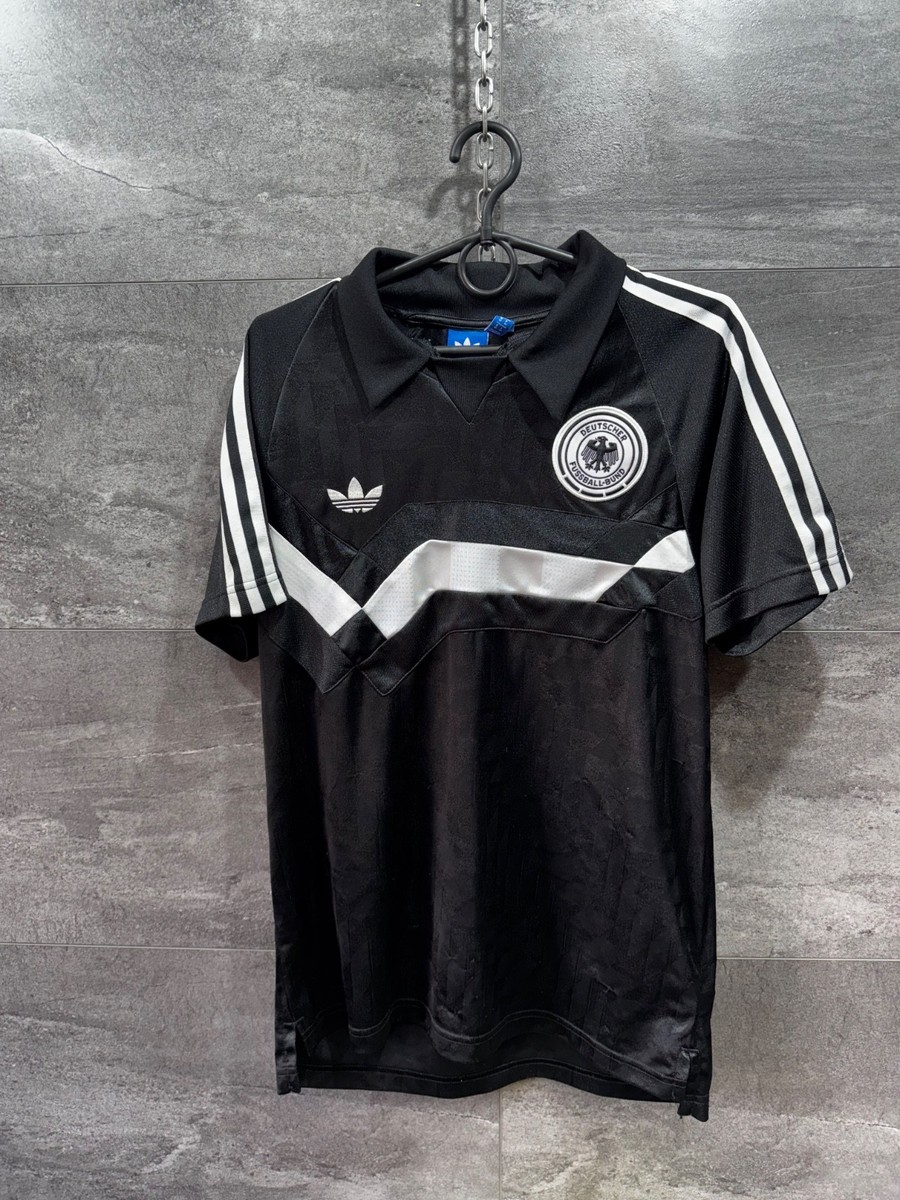 Adidas Germany 2016 Soccer Football Jersey Shirt AJ8022 Black 1988