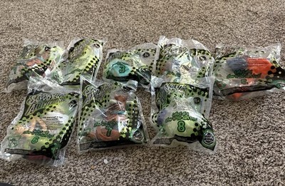 Scooby-Doo Burger King Kids Meal Toys Set of 8 2002 Ages 3-4 Years