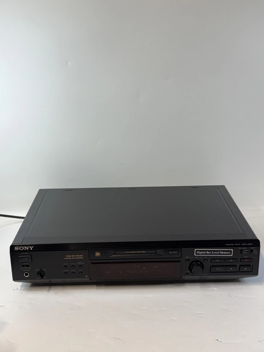 SONY コンパクトディスク レコーダー Sony MiniDisc Recorder Digital Optical TOSLINK Home Audio MiniDisc