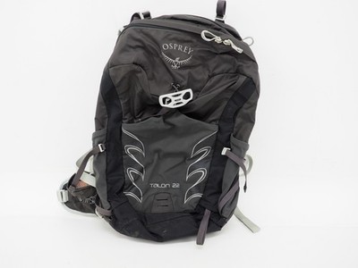 Osprey Talon 22 Backpack Unisex 22L Daypack Gray Mesh Panel Biking Hiking Trail