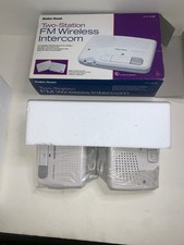 Radio Shack Two-Station FM Wireless Intercom Pair Set Model 43-486 Never Used 
