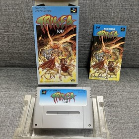 [Boxed] TRINEA Nintendo Super Famicom SFC Software from Japan Yanoman Cartridge