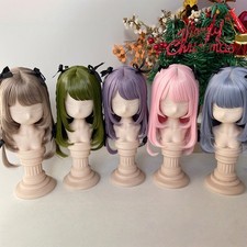 1/4 1/3 Double Braids Shoulder-Length Wig High-temperature Fiber Silk For BJD