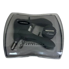 Metrokane Black Rabbit CorkScrew Wine Opener with Foil Cutter -Elegant & Easy