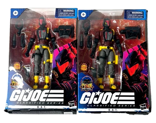 GI Joe Classified Series BAT Python Patrol 2 Pack New in Damaged Box Set A