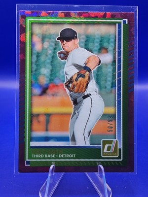 Colt Keith 2025 Donruss #80 Purple Ice #/99