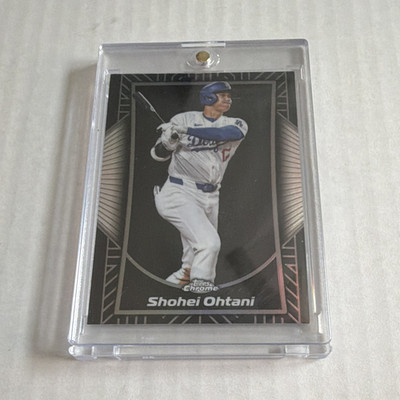 Topps Chrome 2025 Shohei Ohtani Shadow Etch Insert #SE-1 Dodgers MLB