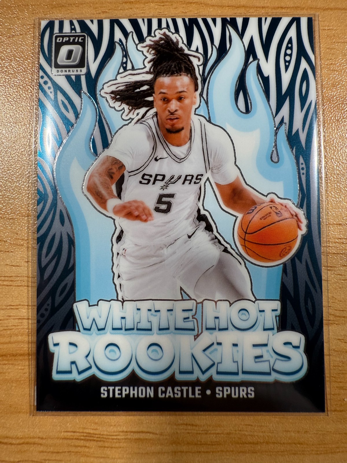 2024-25 Panini Donruss Optic White Hot Rookies Stephon Castle #6