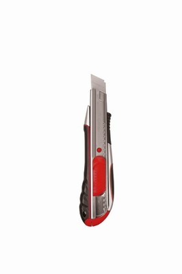 Universalmesser Cuttermesser PREMIUM SoftGrip Auto-Lock Metallführung 9mm Klinge