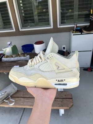 Jordan 4 Off-White Retro Mens 10.5