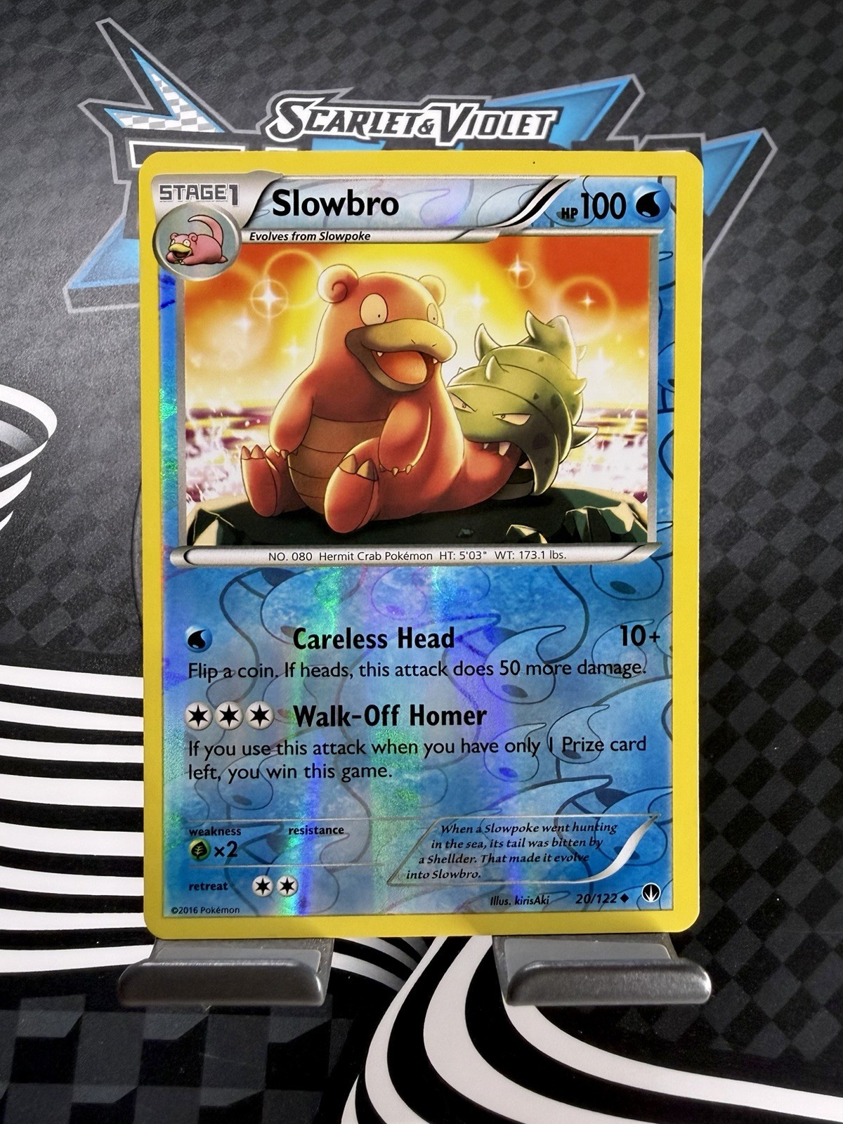 Slowbro 20/122 BREAKpoint Reverse Holo - Pokemon TCG NM/LP