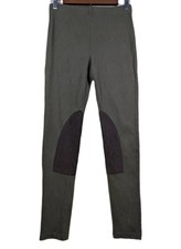 Vtg Lauren LRL Jodhpur Riding Pant Sz S Olive Ponte Knit Pull On Equestrian 90s