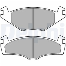 Satz Bremsbeläge Bremsklötze vorne für VW Polo 6N1 6N2 6V5 86C 86CF 2 3 | 238