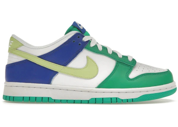 Taglia 6.5Y Nike Dunk Low Stadium Verde Gioco Royal (GS) FN6973 100