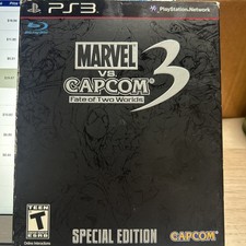 Marvel Vs. Capcom 3: Fate of Two Worlds Special Edition PS3 Complete 