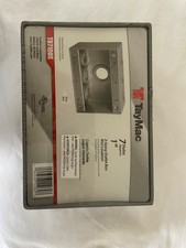 TayMac TB7100S Boîte électrique 3 bandes fonte d'aluminium 1 pouce filetage gris