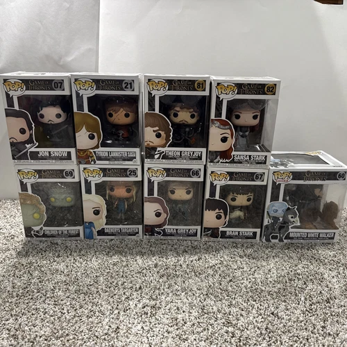 Funko Pop Game of Thrones lot