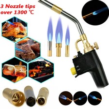 Instant Heat MAPP Gas Torch Propane Blow Torch Kit Welding Soldering Plumbing