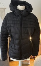 Napapijri  wärmende Leichte Übergangs Steppjacke mit Kapuze schwarz Gr. XS