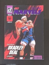 🏀2022-23 Bradley Beal Panini Donruss Net Marvels Insert 12 Press Proof Purple