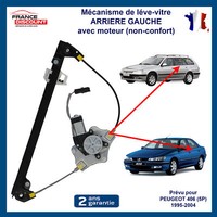 Fensterheber Mechanismus Hintere Links Nuckel FüR 406 (5 Tore) 922356 9636619480