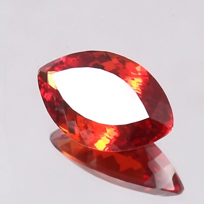 AAA Natural Ceylon Fanta Orange Sapphire Ct Marquise Cut Loose  Gemstone