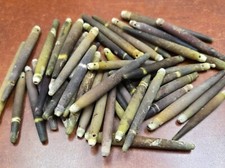 50 PCS DRILLED HOLE PENCIL SEA URCHINS SPINES SEA SHELL 2 1/2" - 3"