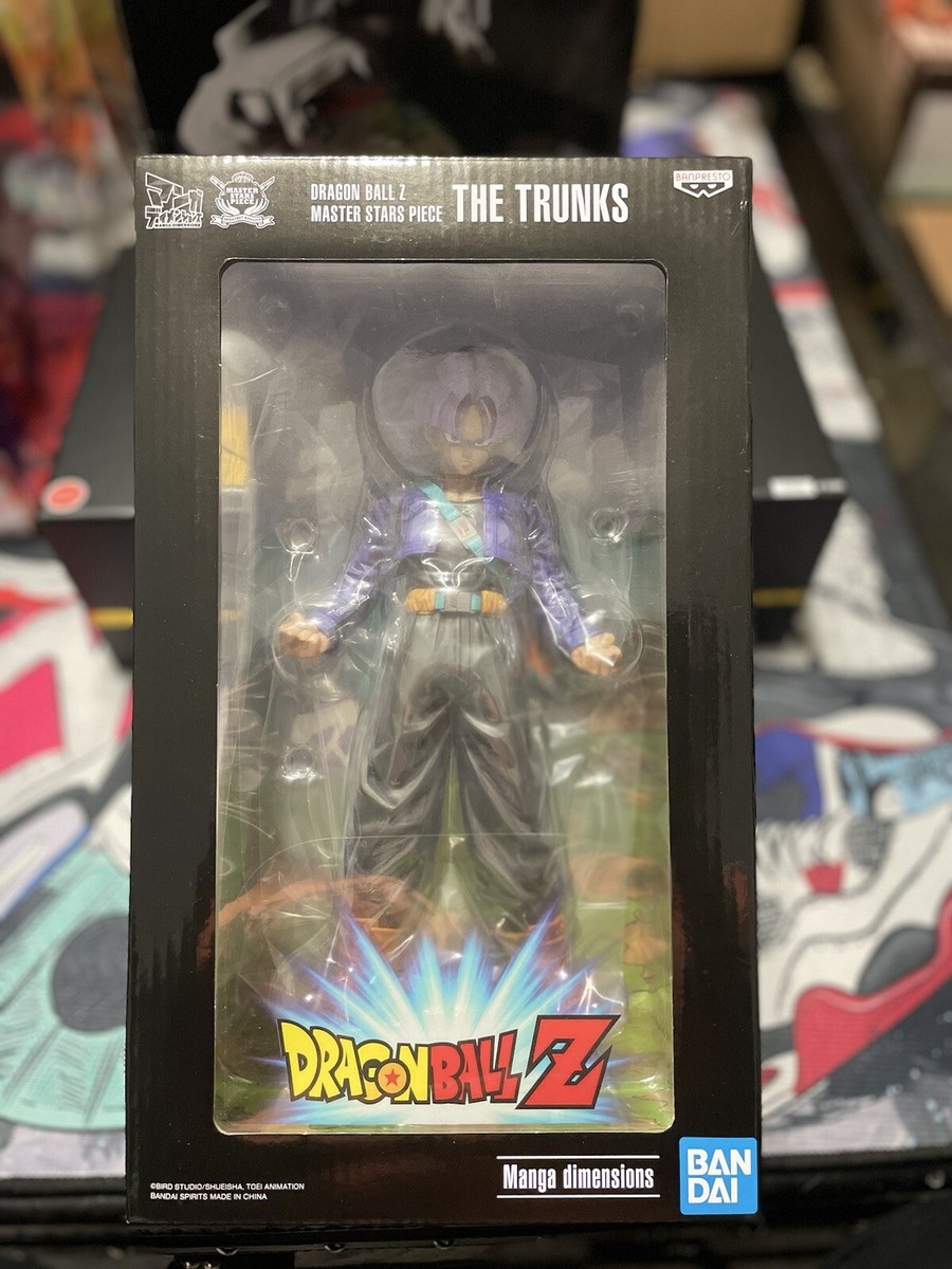 Banpresto Dragon Ball Z Master Stars Piece Trunks Manga Dimensions