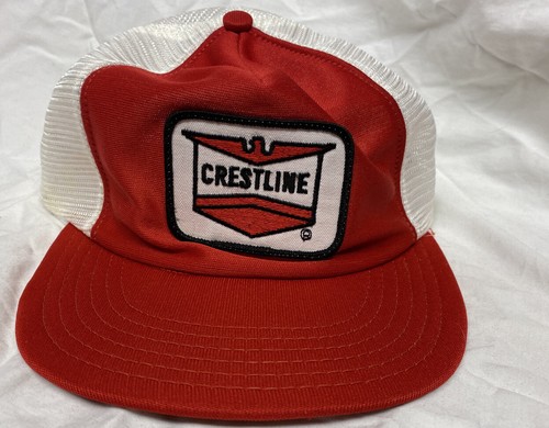 Vintage Crestline Patch Mesh SnapBack Trucker Hat